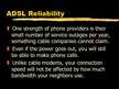 Prezentációk 'ADSL (Asymmetric Digital Subscriber Line)', 10.                