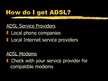 Prezentációk 'ADSL (Asymmetric Digital Subscriber Line)', 13.                