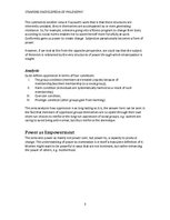 Összefoglalók, jegyzetek 'Feminist Perspectives on Power', 3.                