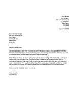 Minták 'Recommendation Letter', 1.                