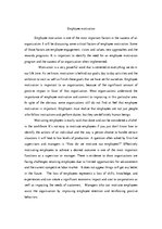 Esszék 'Employee Motivation', 1.                