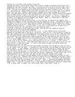 Esszék 'The Day My Life Came Crashing Down Around Me', 1.                