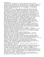 Esszék 'This Is an Essay I Had to Write Describing an Experience of a Memorable Experien', 1.                