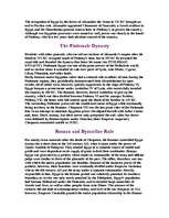 Kutatási anyagok 'Ancient Egypt', 8.                