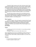 Üzleti tervek 'Ice Cream Restaurant "Tasty Freeze"', 5.                