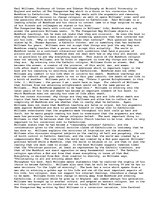 Esszék 'The Unexpected Way By Paul Williams Book Report', 1.