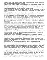 Esszék 'Turn of the Screw -- Book Report', 1.                