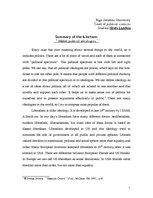 Esszék 'Comperative Politics. Modern Political Ideologies', 1.                