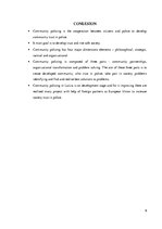 Kutatási anyagok 'Community Policing', 9.                