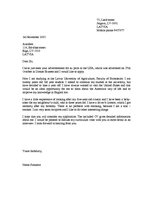 Minták 'Motivation Letter', 1.                