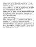 Esszék 'How Does WWJacobs Present An Atmosphere Of Mystery And Suspense In "The Monkeys ', 1.                