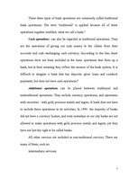 Kutatási anyagok 'Banking Services in Russia: Theory and Fact', 7.                