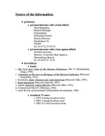 Kutatási anyagok 'Banking Services in Russia: Theory and Fact', 23.                