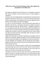 Esszék 'What Is Your Vision of the Policies that Could Be Taken against the Degradation ', 1.                