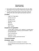 Prezentációk 'My Small Business', 11.                