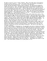 Esszék 'Immigration; a story of an immigrants life combined with historical facts.', 1.                