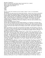 Esszék 'This Was a Project I Did Talking about the Backhand Shot in Tennis', 1.                