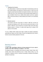 Üzleti tervek 'Marketing Plan of Crimea, Ukraine', 19.                