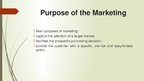 Prezentációk 'Role of the Marketing Function in Business', 3.                