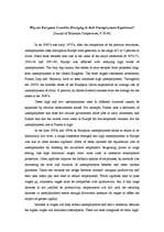 Összefoglalók, jegyzetek 'Why are European Countries Diverging in their Unemployment Experience?', 1.                