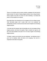 Esszék 'Advertising Dangerous Products', 1.                