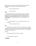 Összefoglalók, jegyzetek 'Stylistic Devices in Fiction', 9.                