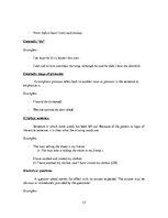 Összefoglalók, jegyzetek 'Stylistic Devices in Fiction', 15.                