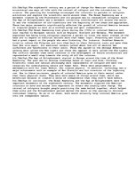 Esszék 'The Great Awakening and Age of Enlightenment', 1.                