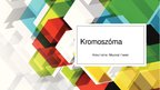 Prezentációk 'Kromoszóma', 1.                