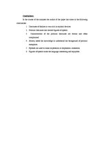 Kutatási anyagok 'Characteristics of Political and Fashion Discourses', 4.                