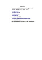 Kutatási anyagok 'Characteristics of Political and Fashion Discourses', 5.                