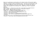 Esszék 'A Dilemma of the Jury Selection Process? ', 3.                