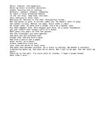 Esszék 'This assignment dealt with writing two different poems and mixing them together ', 1.                