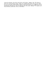 Esszék 'Perfection (persuasive essay)', 2.