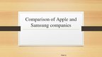 Prezentációk 'Presentation about Two Companies', 1.                