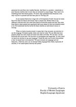 Esszék 'Social Change and Language Change', 2.                