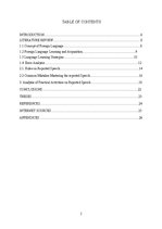 Kutatási anyagok 'Difficulties Mastering Reported Speech at Tertiary Level', 5.                