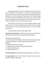 Kutatási anyagok 'Difficulties Mastering Reported Speech at Tertiary Level', 6.                