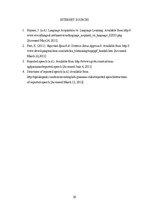 Kutatási anyagok 'Difficulties Mastering Reported Speech at Tertiary Level', 26.                