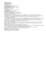 Esszék 'Management of Information System for Libraries', 4.                