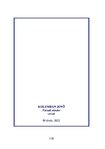 Összefoglalók, jegyzetek 'Kolumbán Jenő. Fáradt vándor', 118.                
