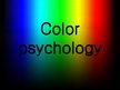 Prezentációk 'Color Psychology', 1.                