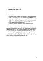 Üzleti tervek '"One Stop" Auto Service', 6.                