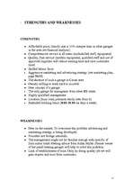 Üzleti tervek '"One Stop" Auto Service', 11.                