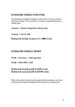 Üzleti tervek '"One Stop" Auto Service', 19.                