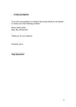 Üzleti tervek '"One Stop" Auto Service', 21.                