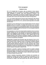 Esszék 'Waste Management, Aair Pollution, Energy from Renewable Resources in Latvia', 1.                