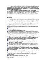 Összefoglalók, jegyzetek 'Business of the Reagon', 2.                