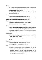 Összefoglalók, jegyzetek 'Lexical Stylistic Devices', 2.                