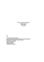 Összefoglalók, jegyzetek 'Marketing Strategies', 1.                